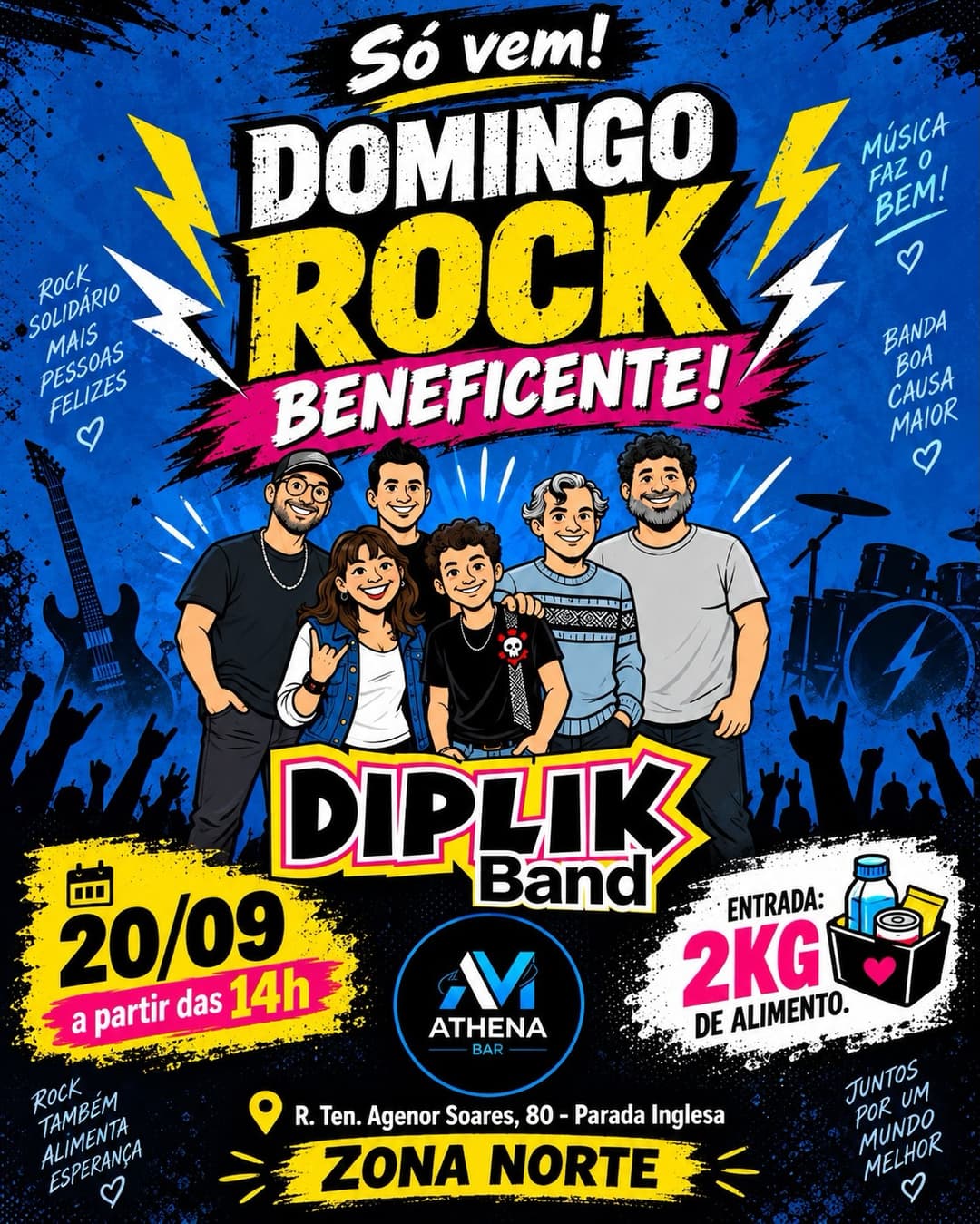 Flyer de Diplix Band