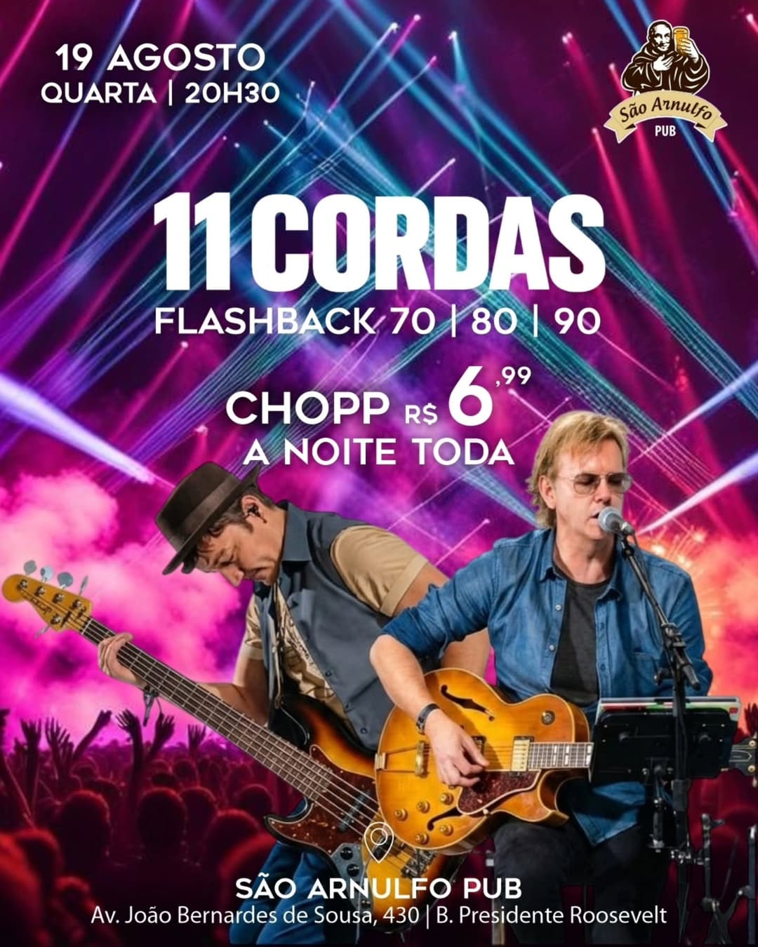 Flyer de 11 Cordas