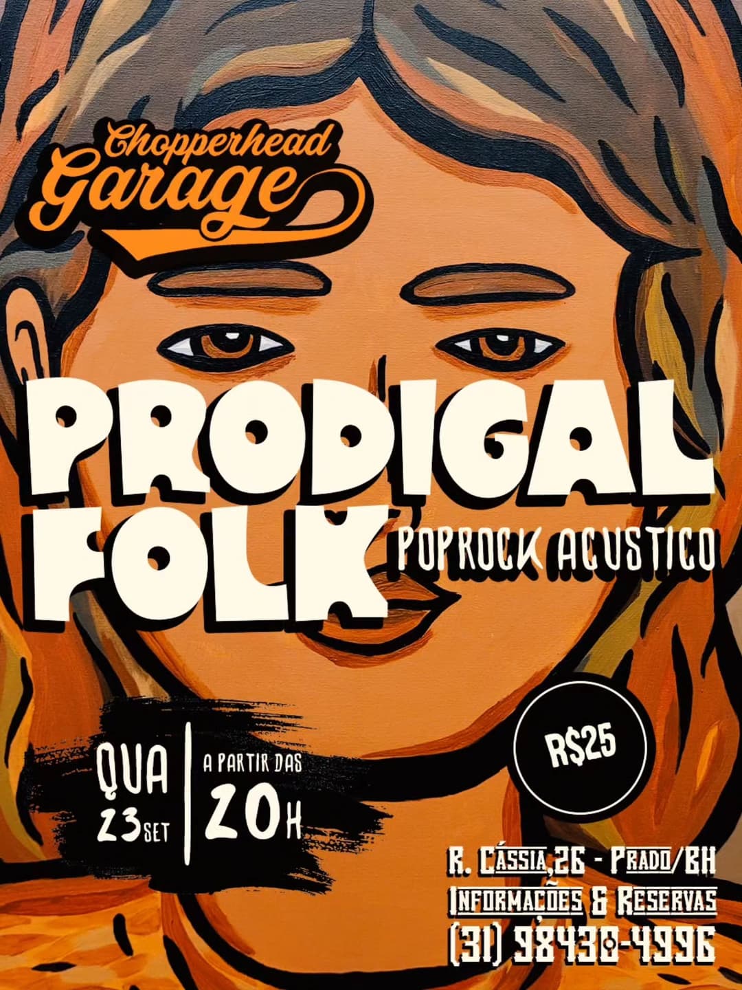 Flyer de Prodigal Folk e Eisenbahn