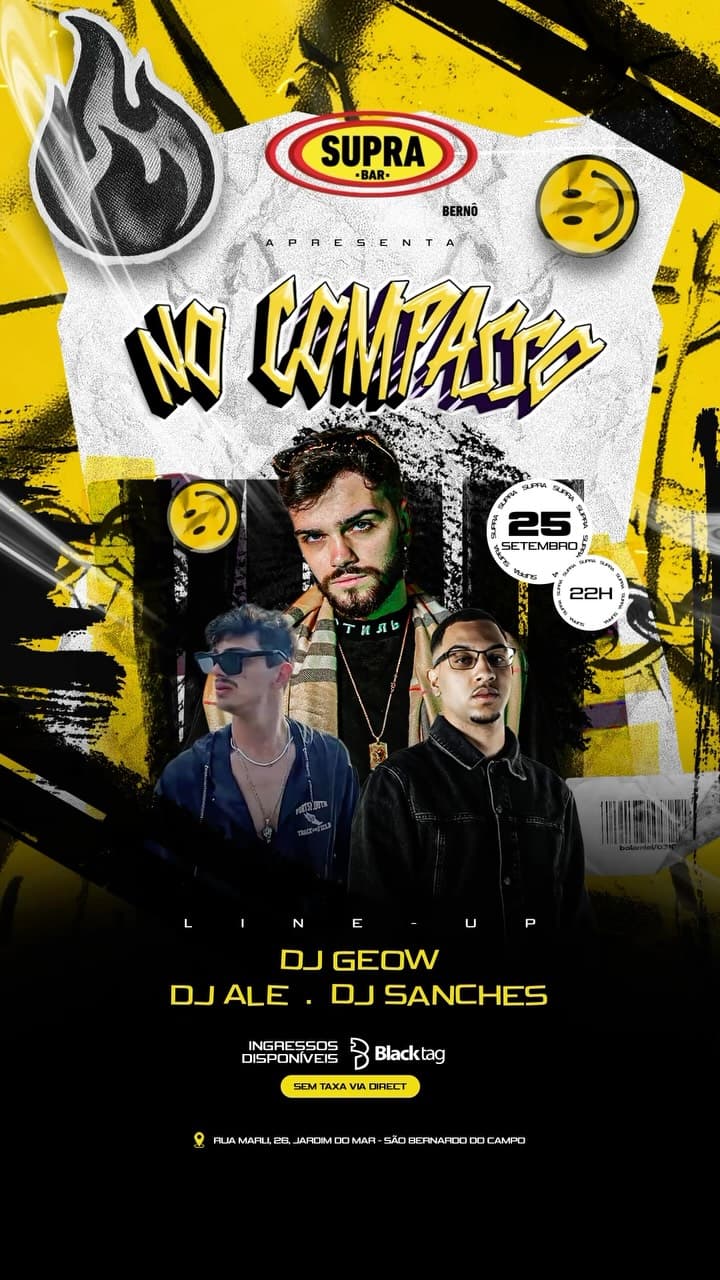 Flyer de DJ GEOW