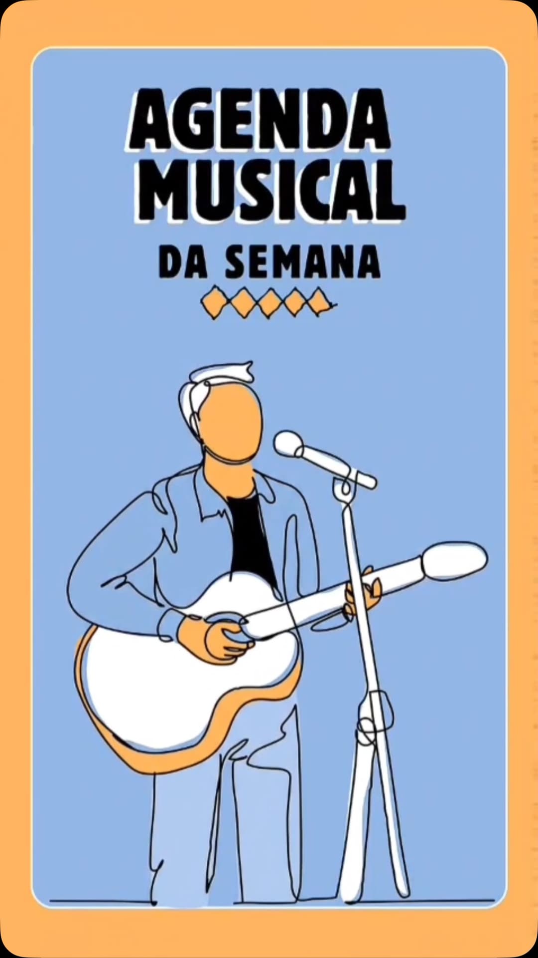 Flyer de Fernando e Adaya