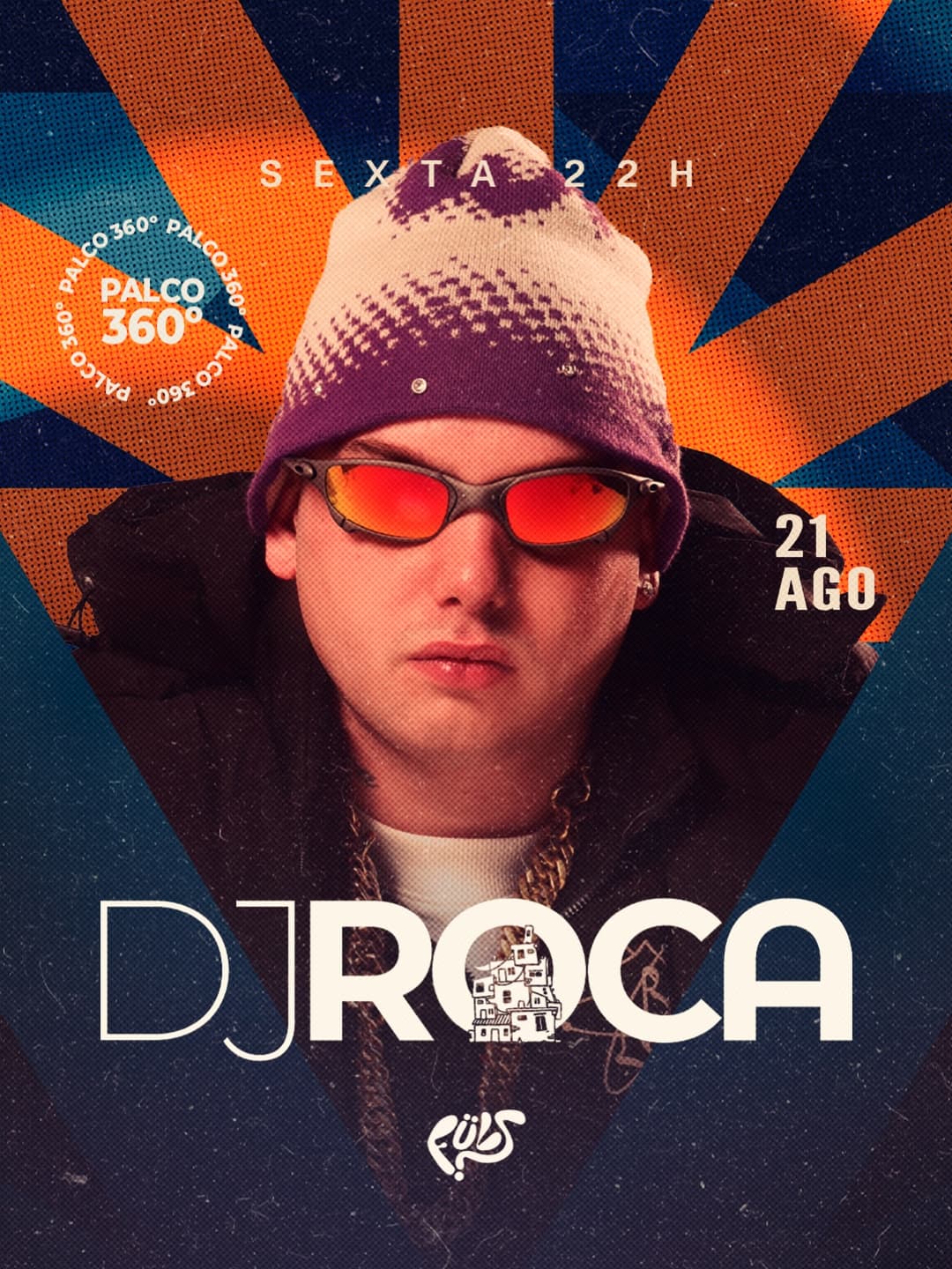 Flyer de DJ Roca