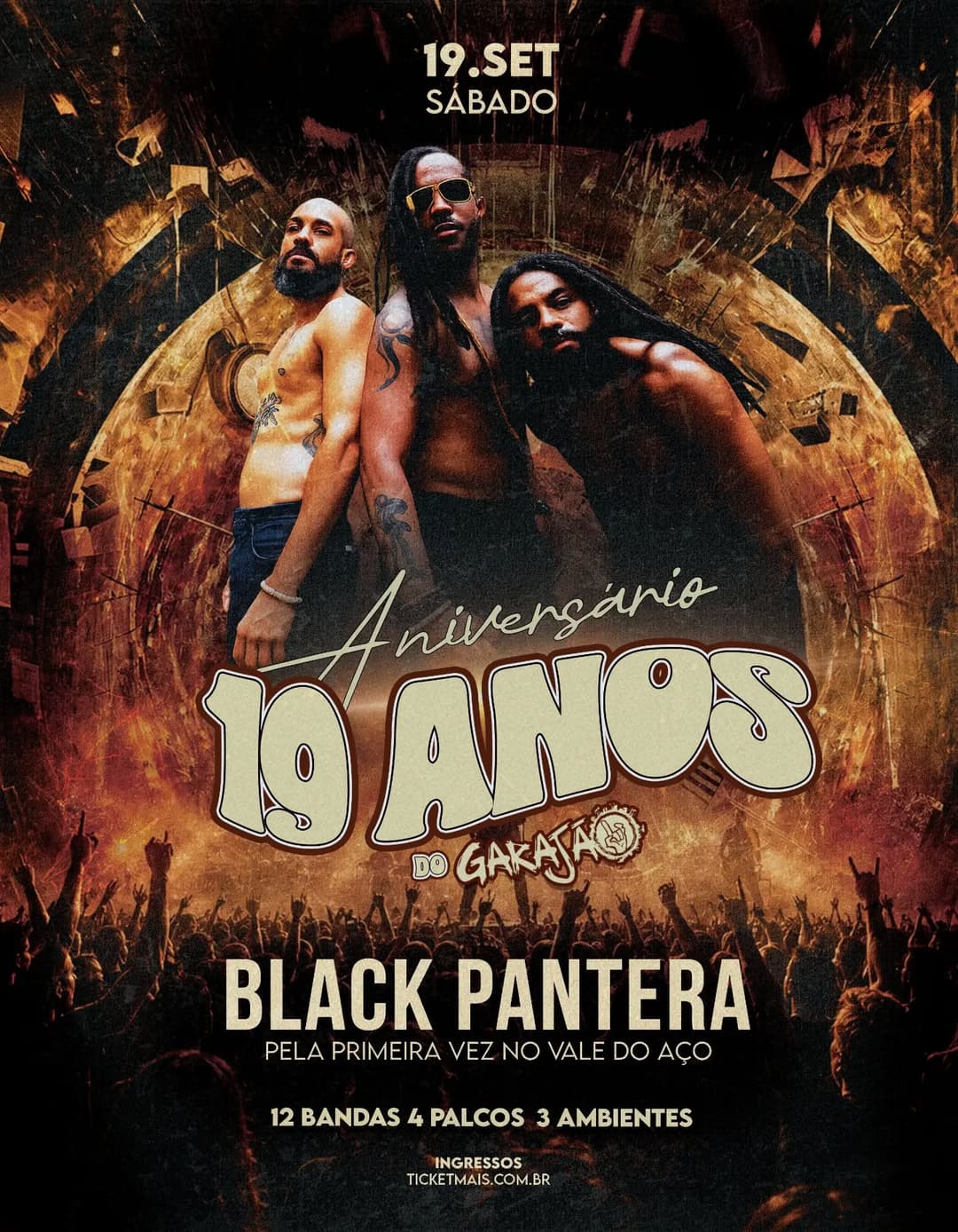 Flyer de Black Pantera
