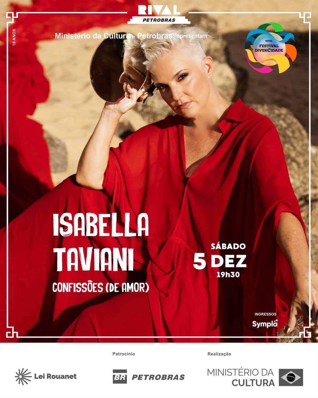 Flyer de Isabella Taviani