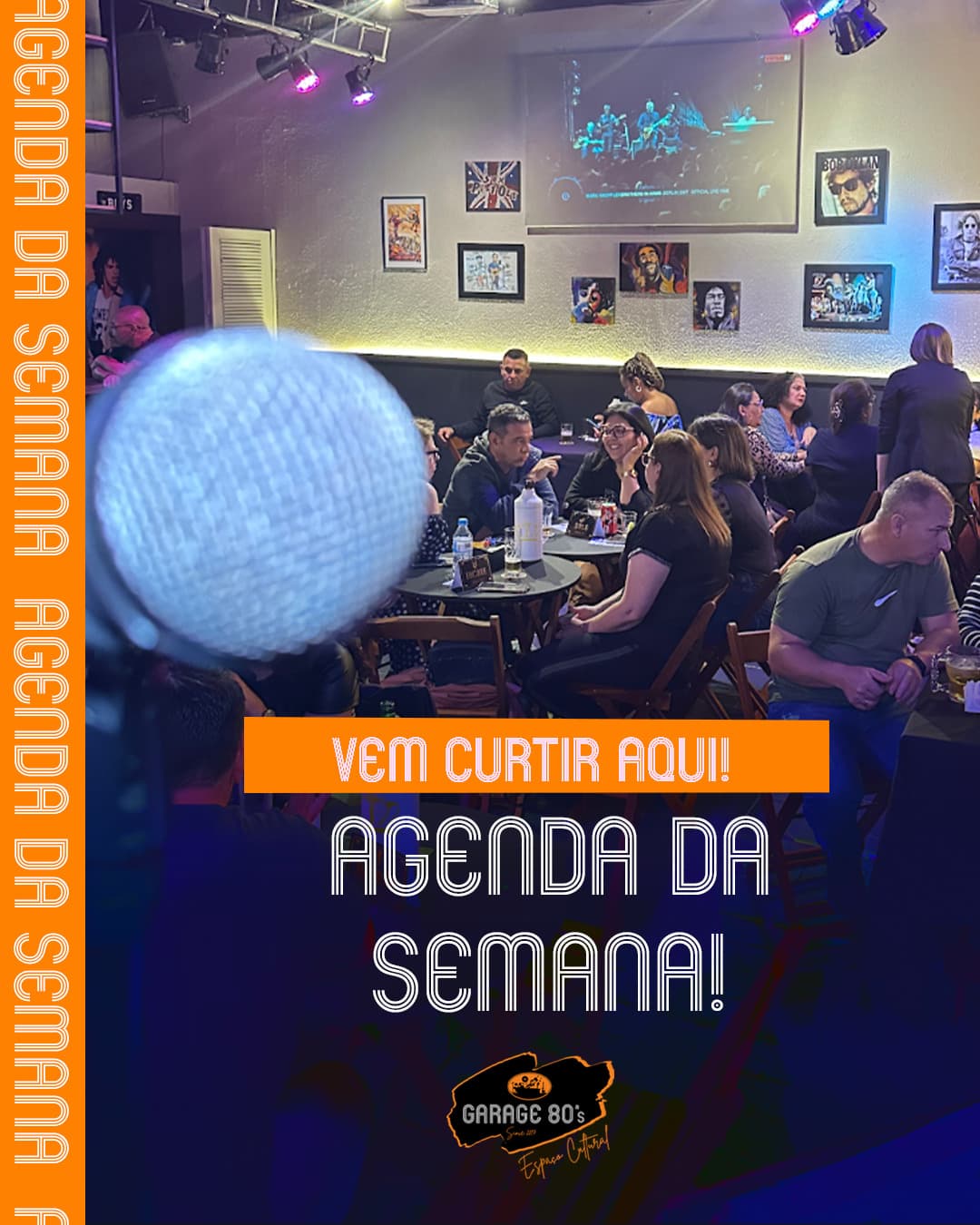 Flyer de Marcos Delfino