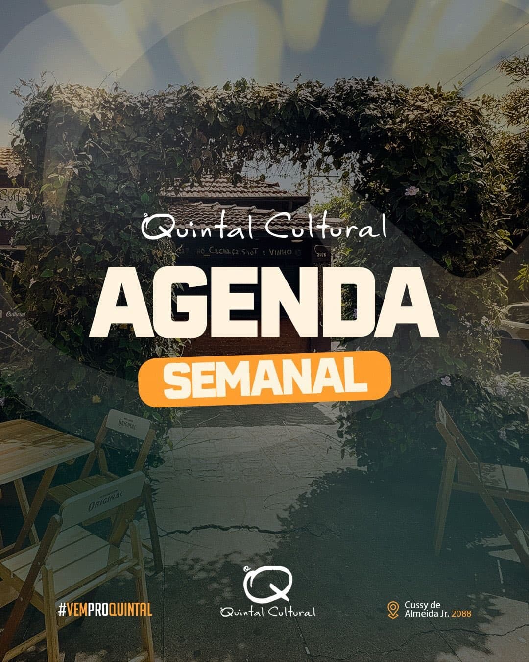 Flyer de Milton Farias