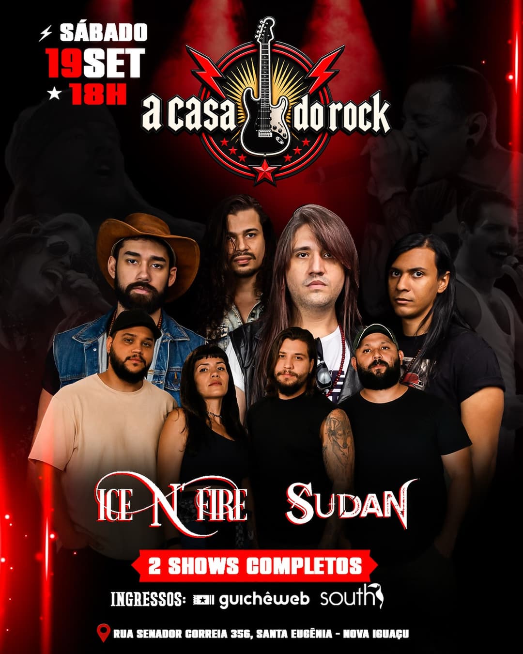 Flyer de Ice N’ Fire e Sudan