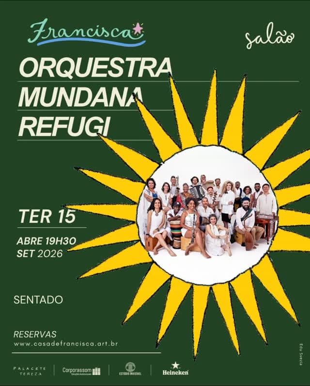 Flyer de Orquestra Mundana Refugi