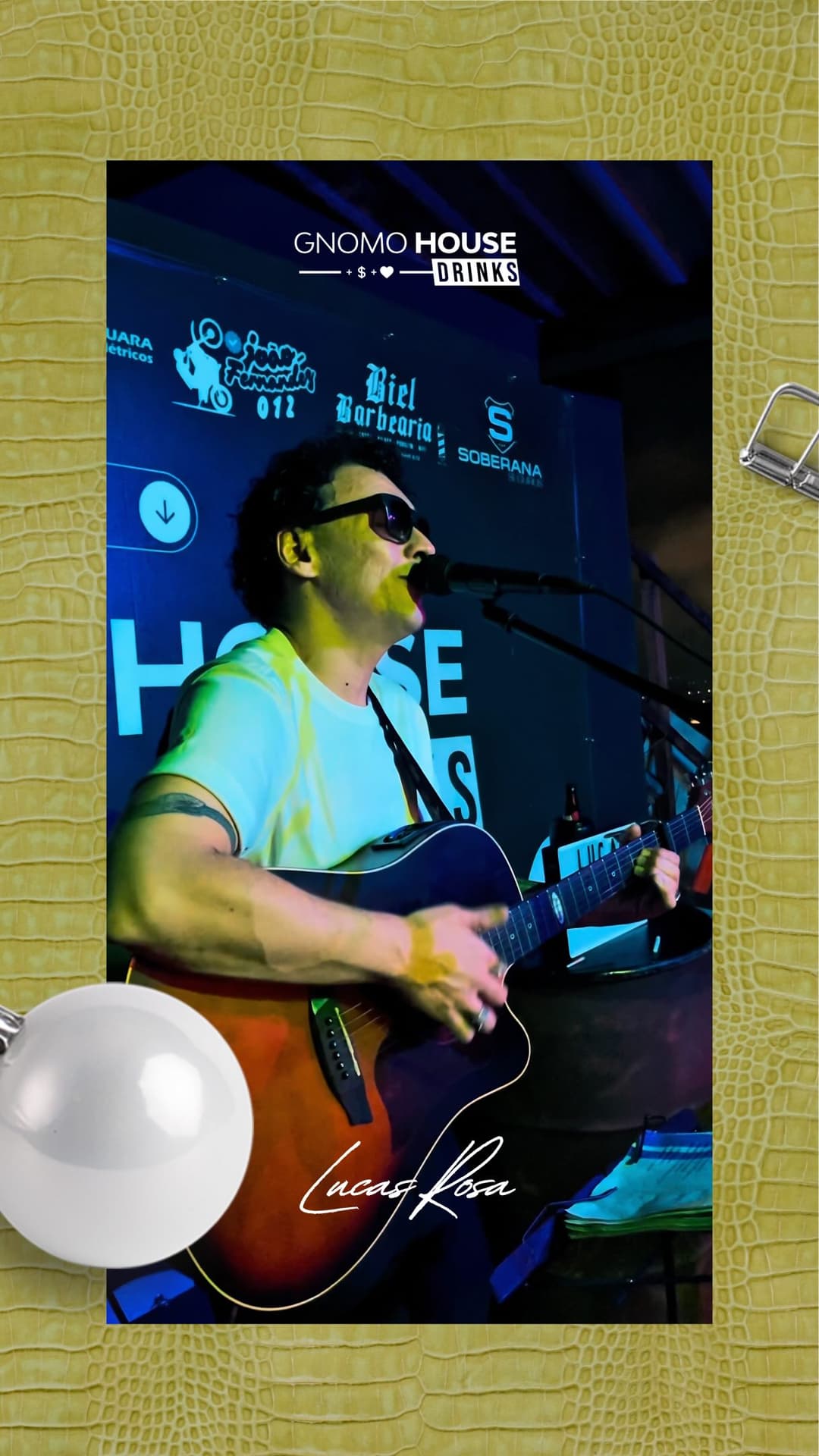 Flyer de Lucas Rosa
