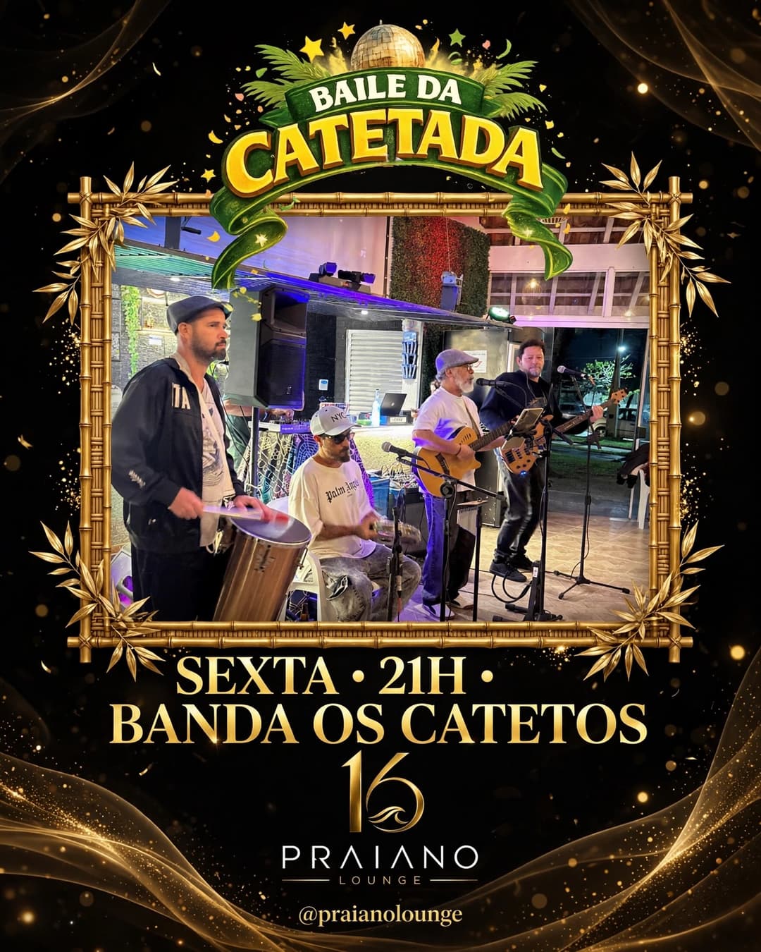 Flyer de Os Catetos