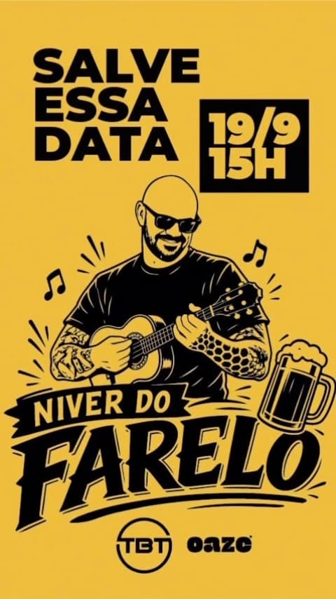 Flyer de Grupo TBT