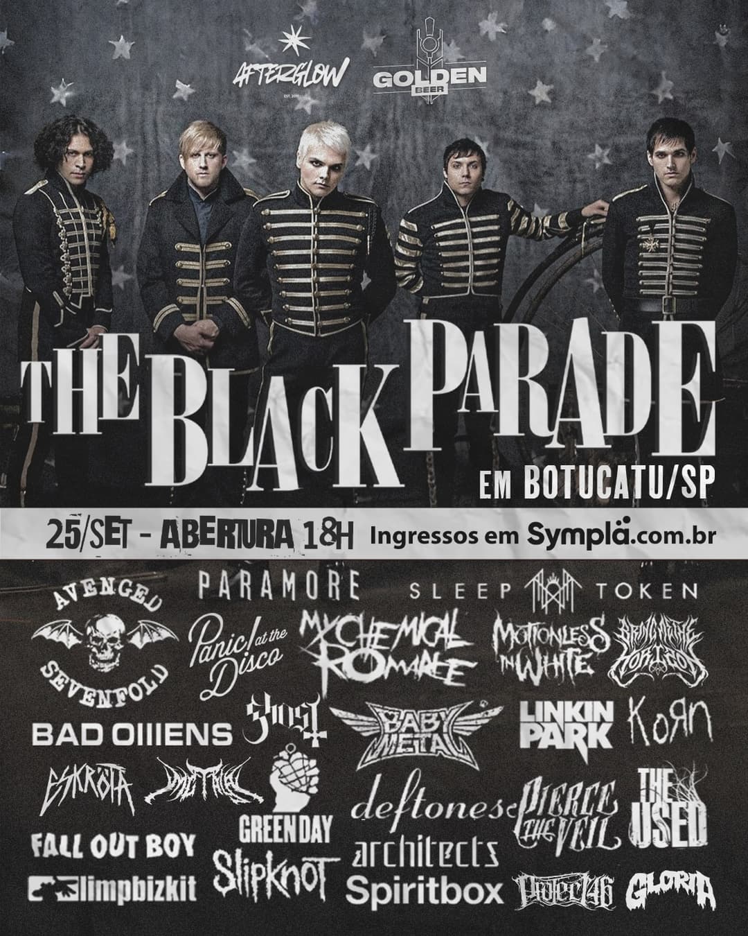 Flyer de My Chemical Romance Cover