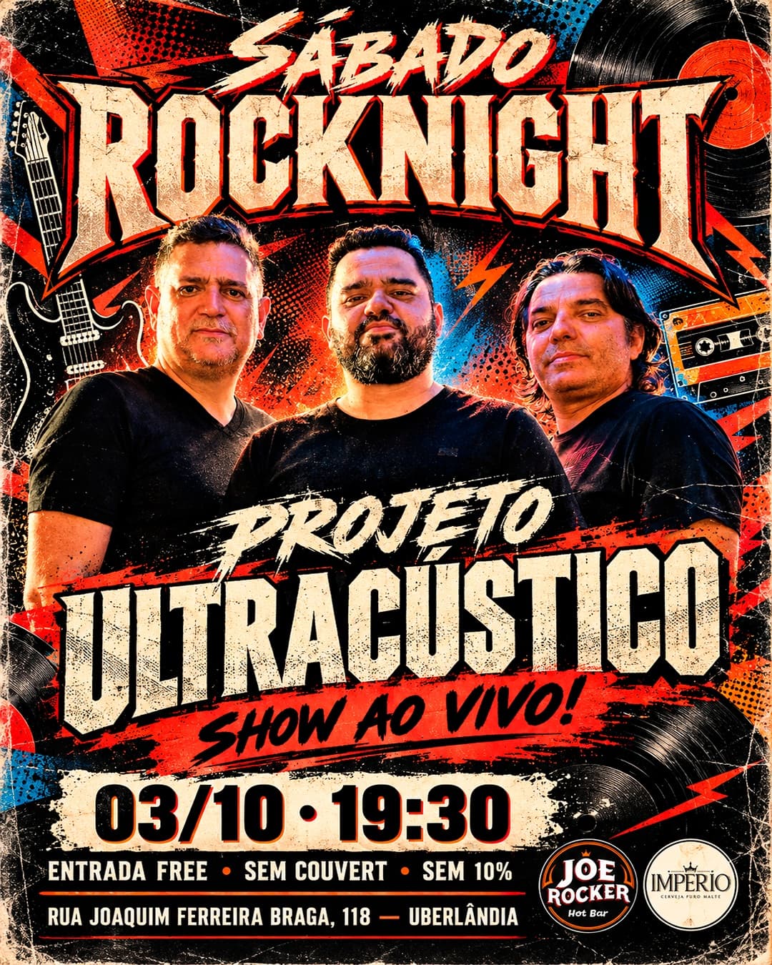 Flyer de Projeto Ultracústico