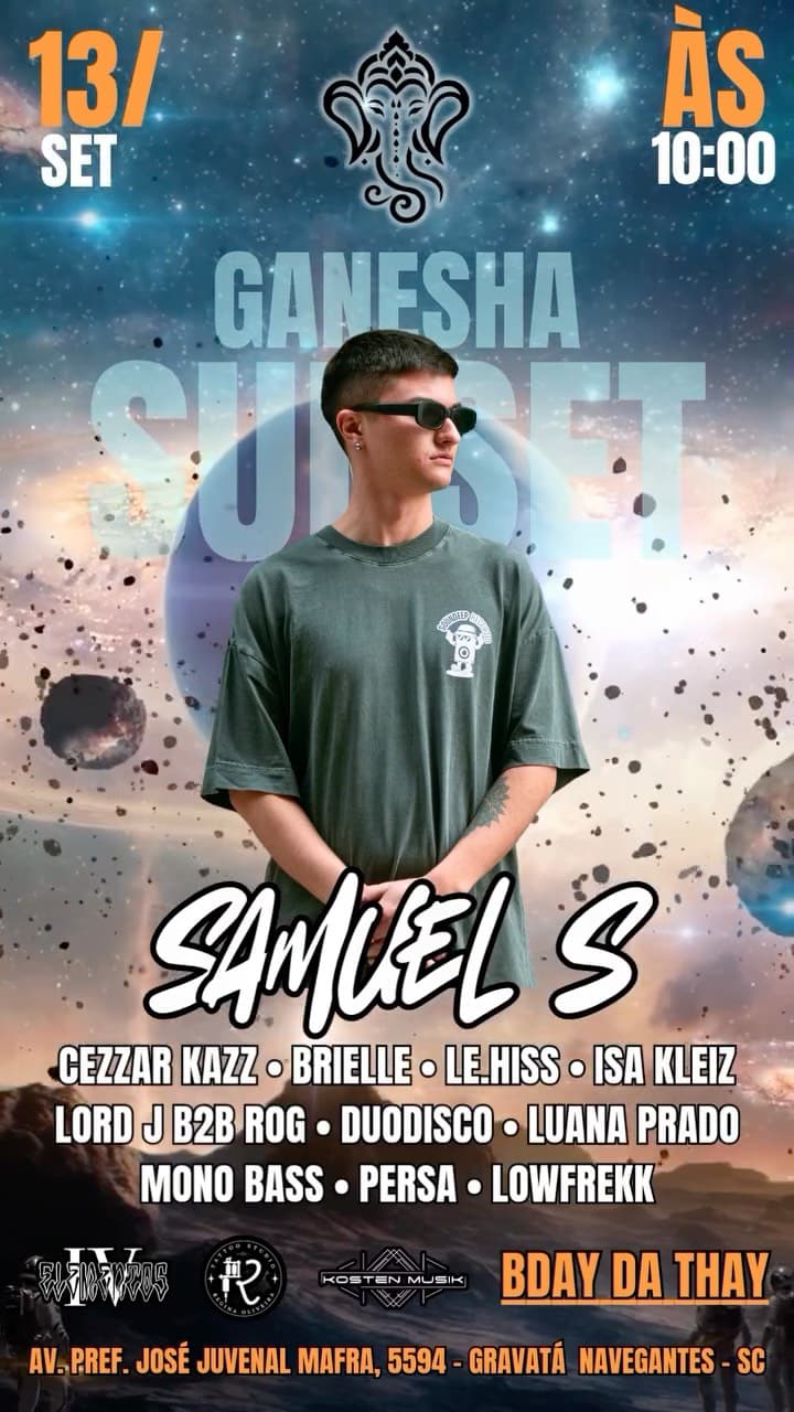 Flyer de Samuel S