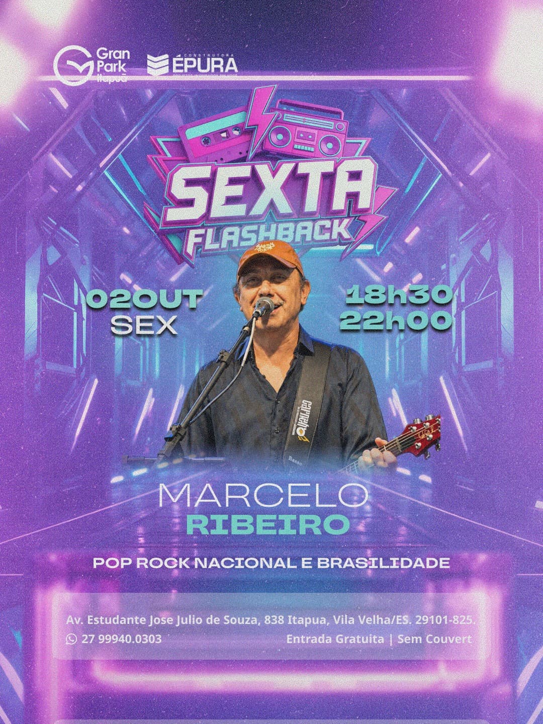 Flyer de Marcelo Ribeiro