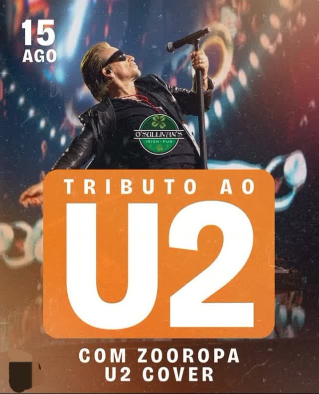 Flyer de Banda Zooropa