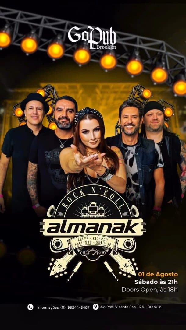 Flyer de Banda Almanak