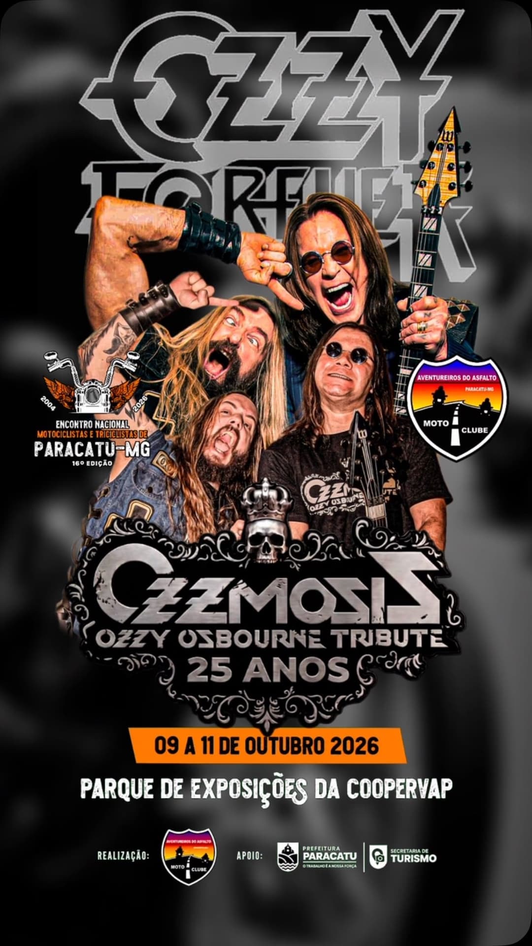Flyer de Ozzmosis
