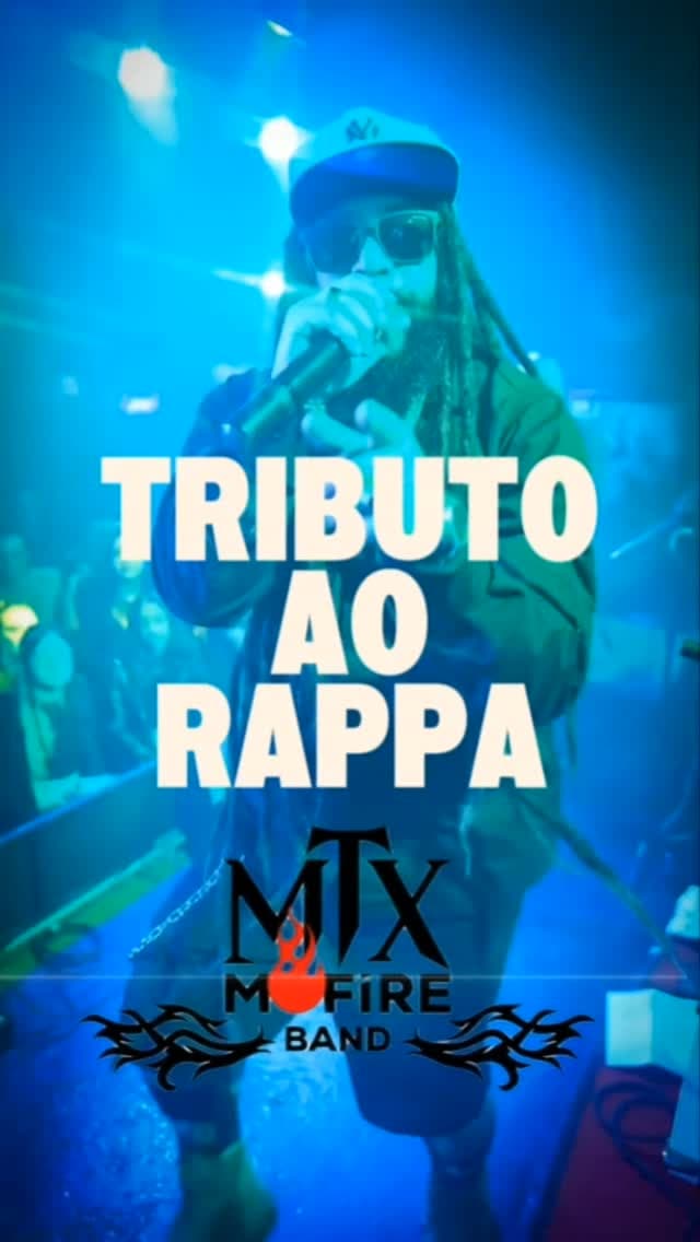 Flyer de tributo ao O Rappa