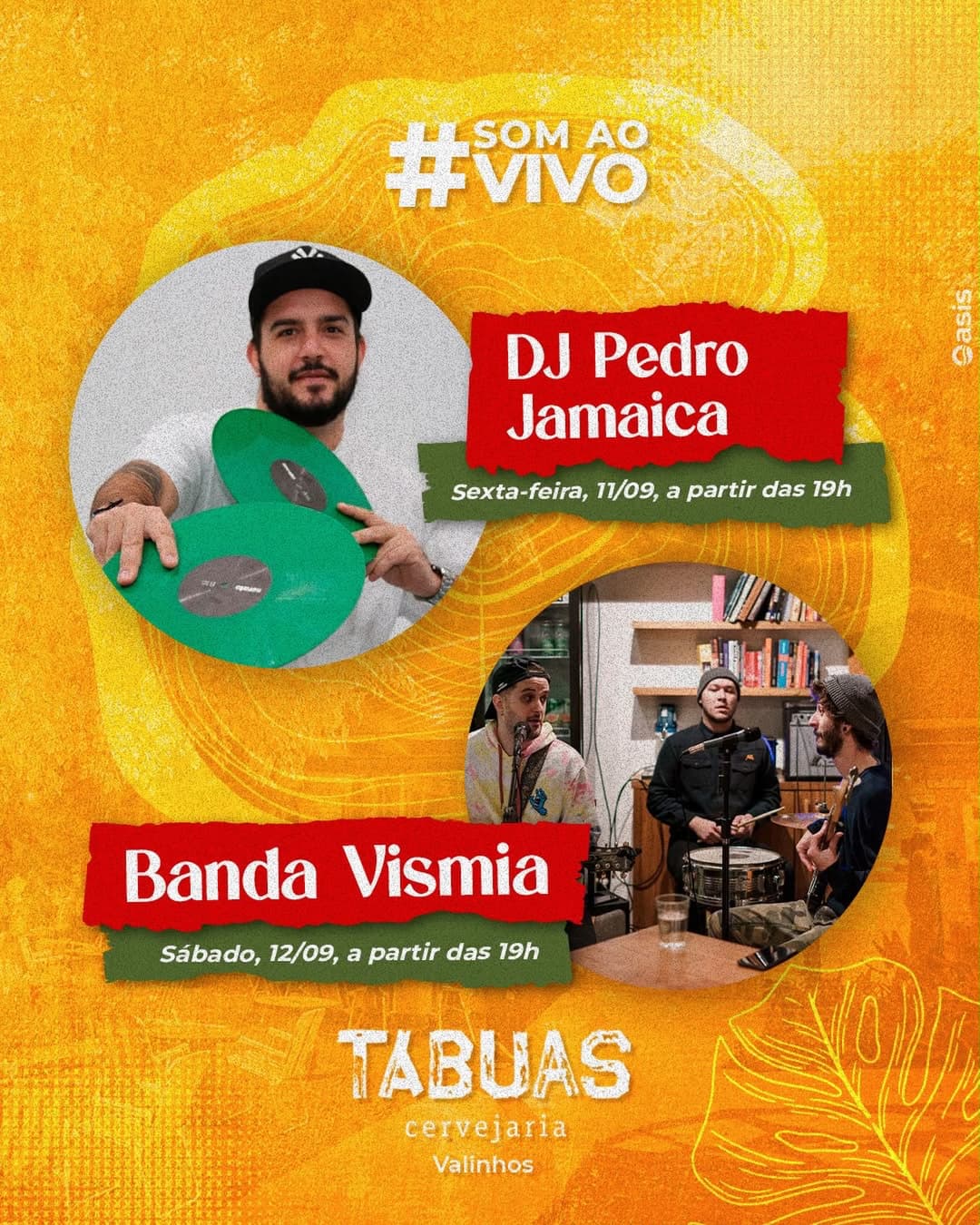 Flyer de Banda Vismia