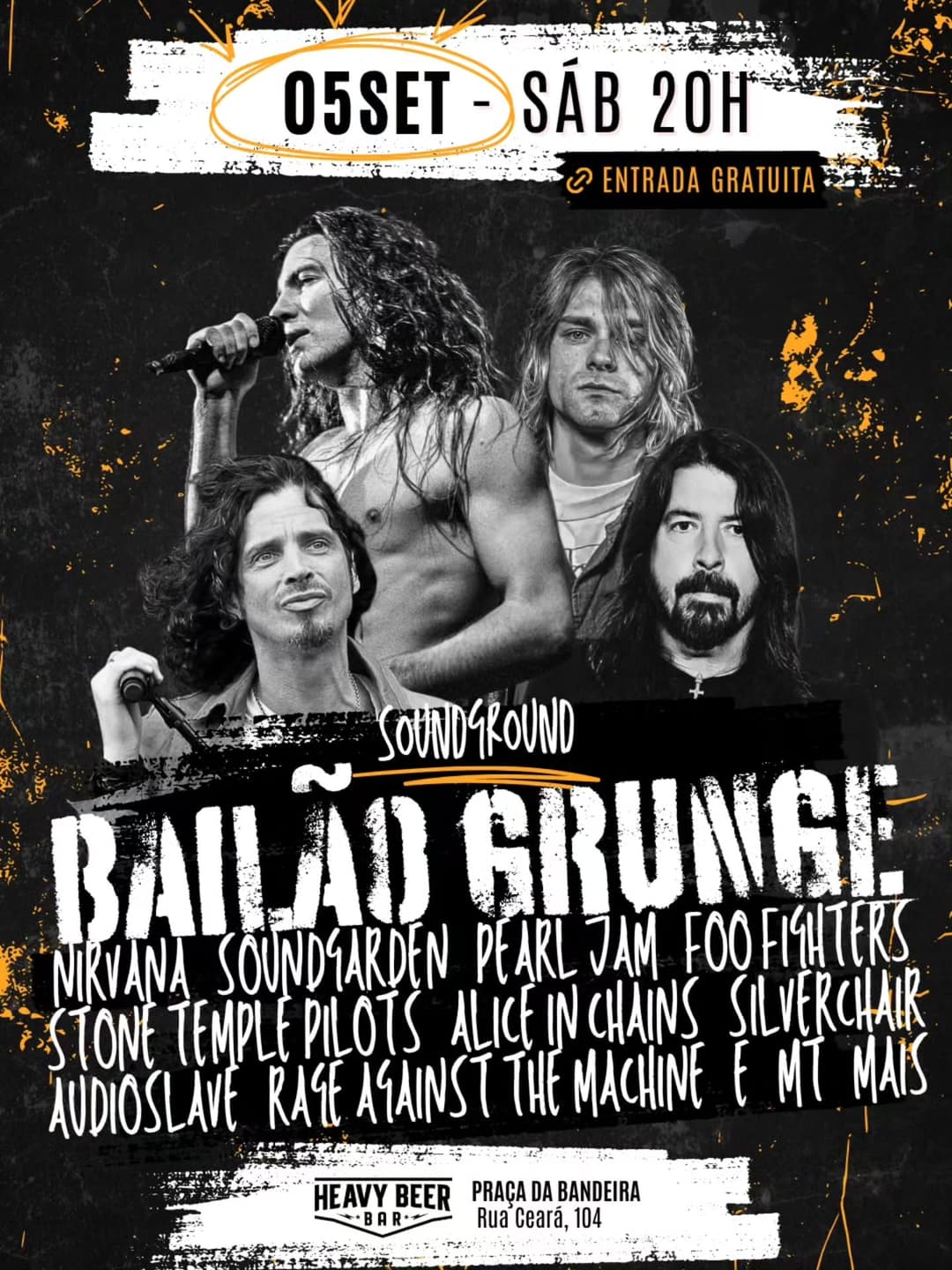 Flyer de Soundground