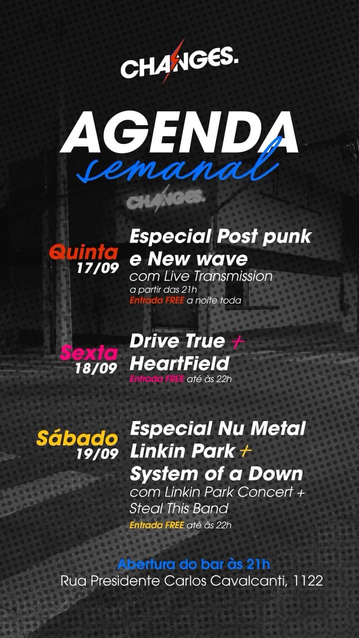 Flyer de Live Transmission