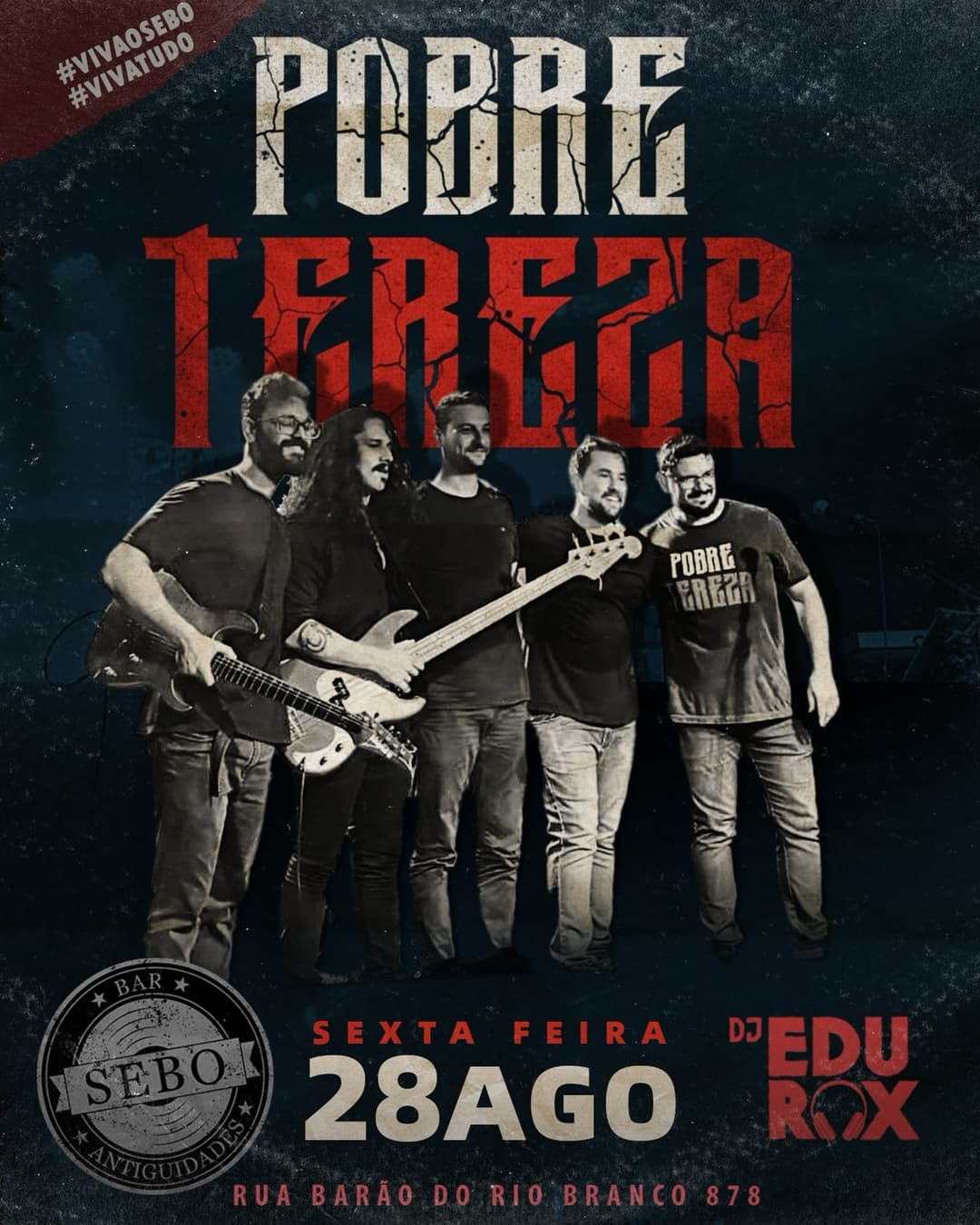 Flyer de Pobre Tereza