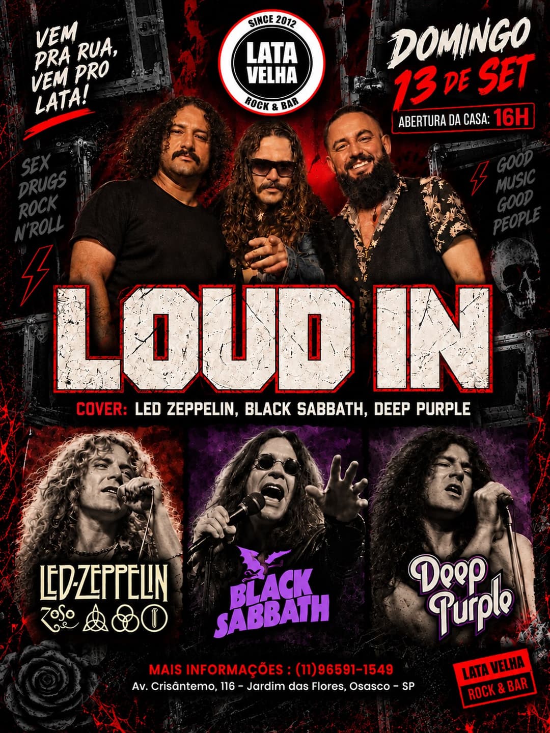 Flyer de Loud'in