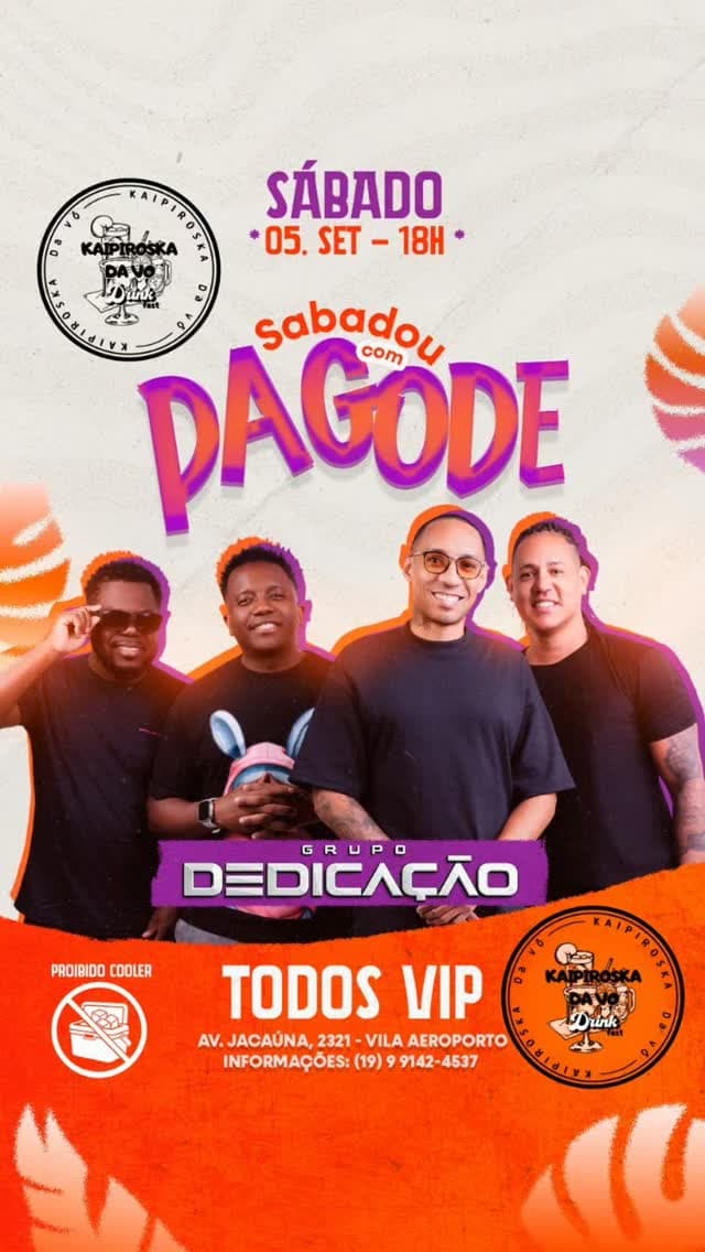 Flyer de Grupo Dedicação