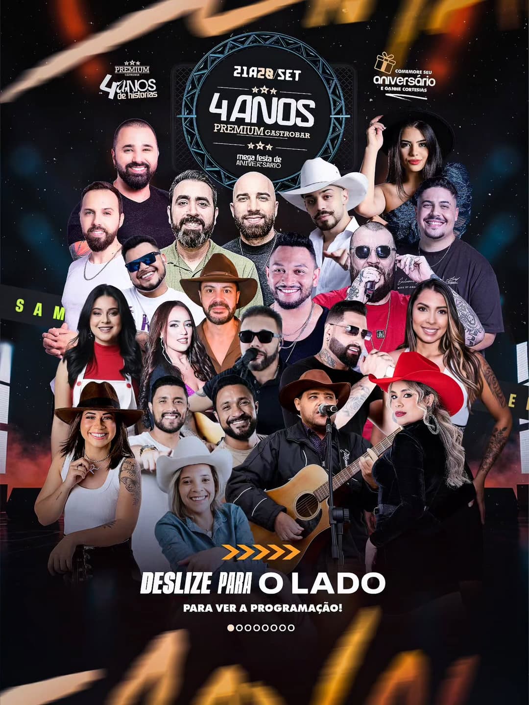 Flyer de O Nathanzinho, Rebeca Souto e Nathanzinho