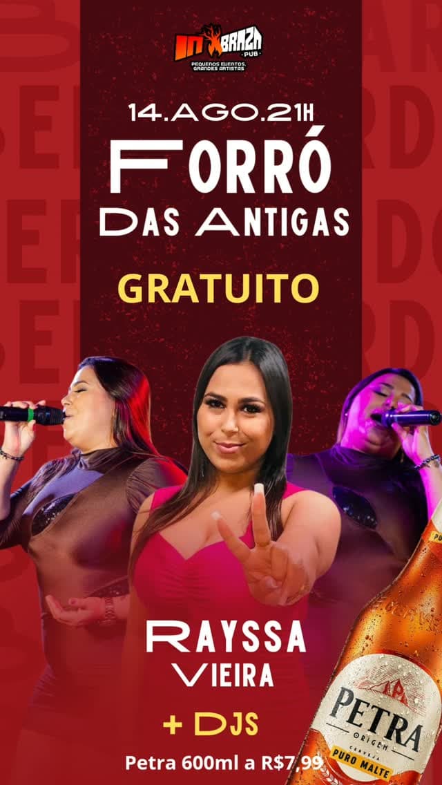 Flyer de Rayssa Vieira