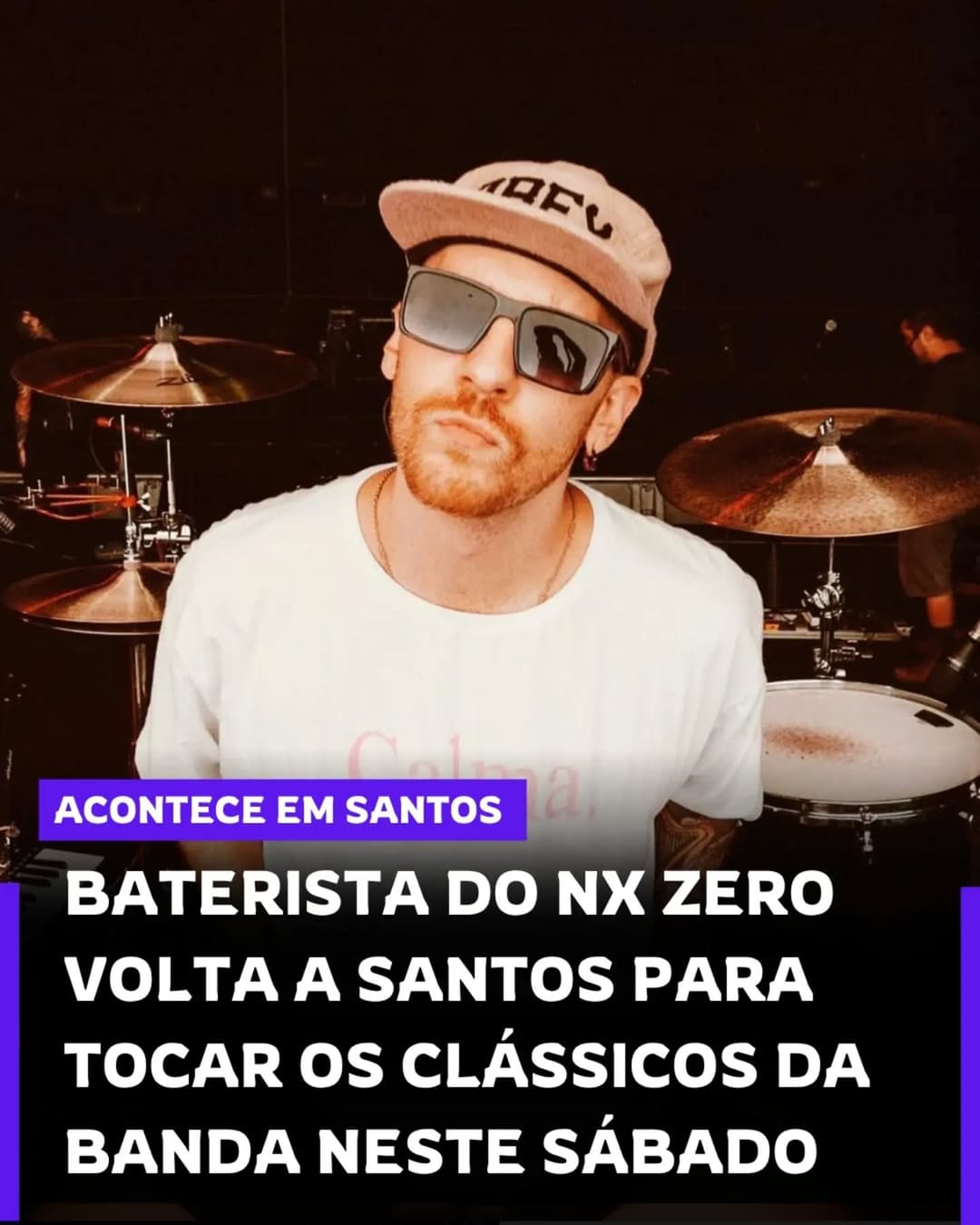 Flyer de Banda Outrora, Malibuster e Daniel Weksler
