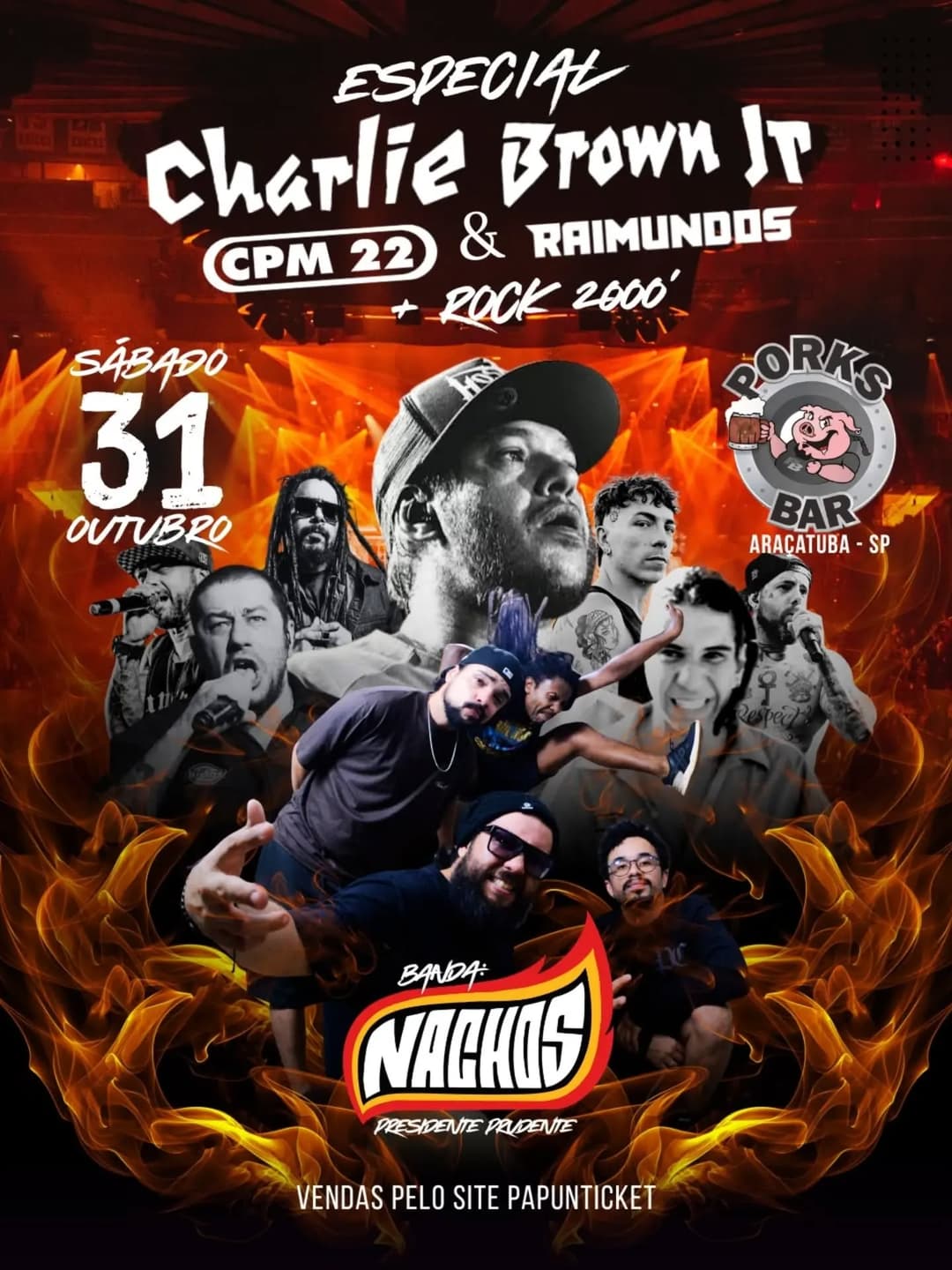 Flyer de Nachos