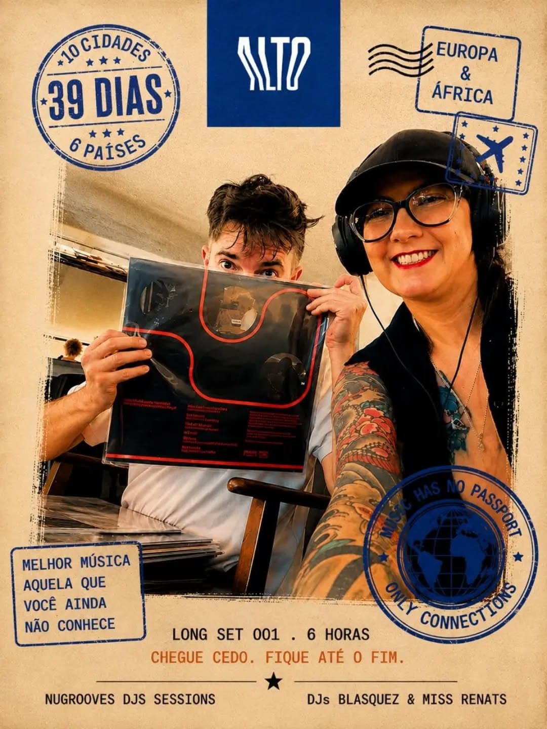 Flyer de NuGrooves