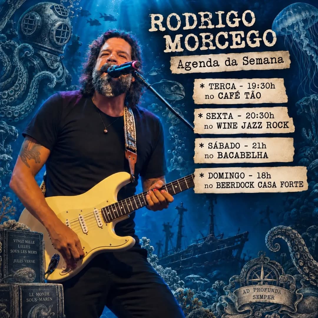 Flyer de Rodrigo Morcego