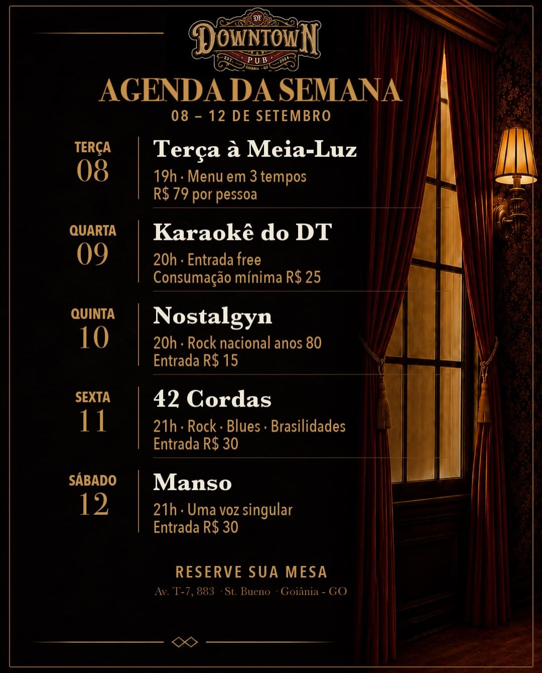 Flyer de Manso