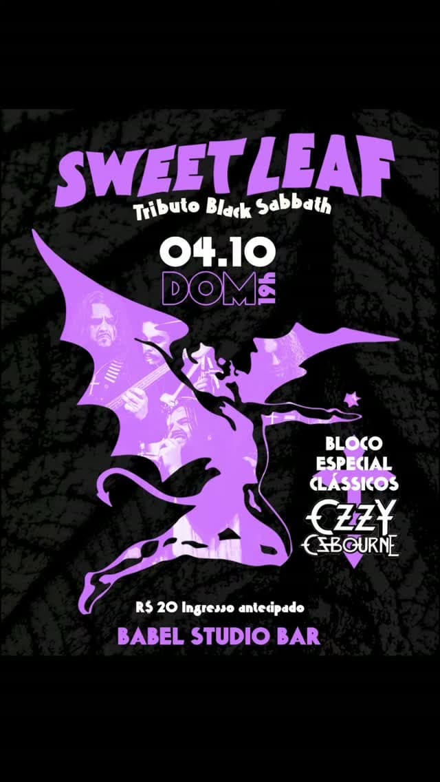 Flyer de Sweet Leaf
