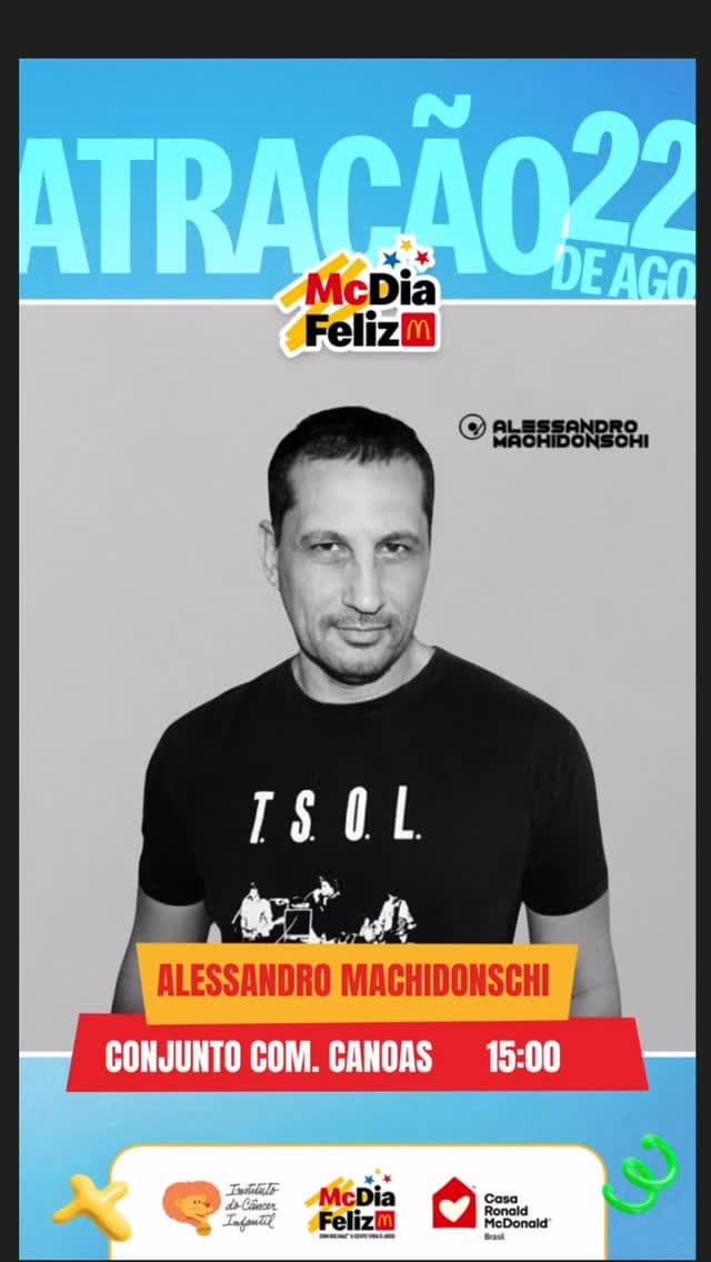 Flyer de Dj Alessandro Machidonschi