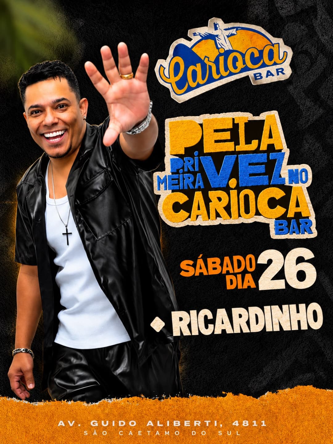 Flyer de Ricardinho