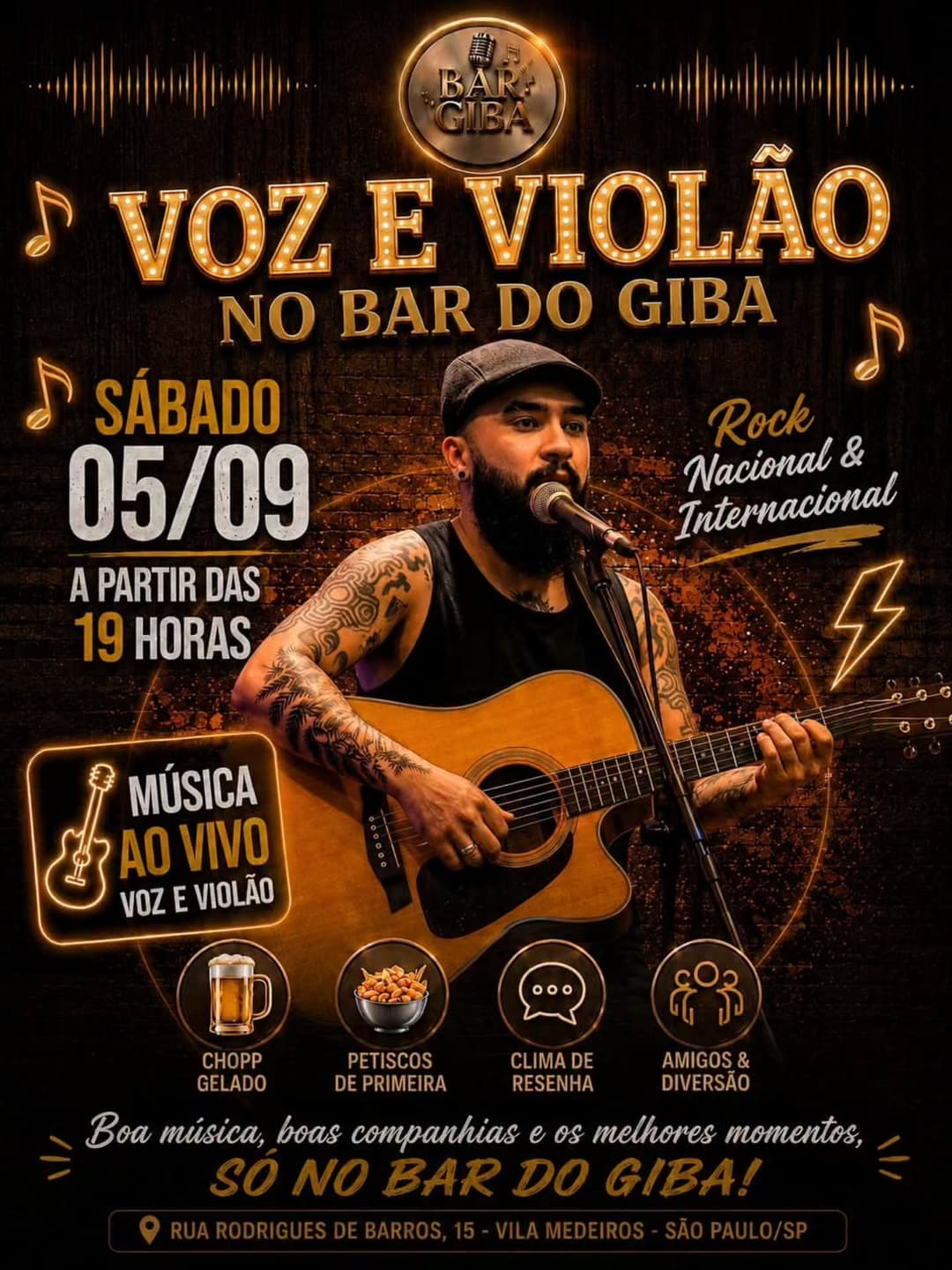 Flyer de Matheus Lima