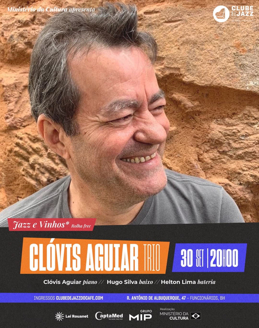 Flyer de Clóvis Aguiar