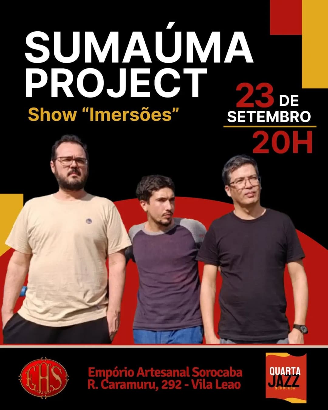 Flyer de SUMAÚMA PROJECT