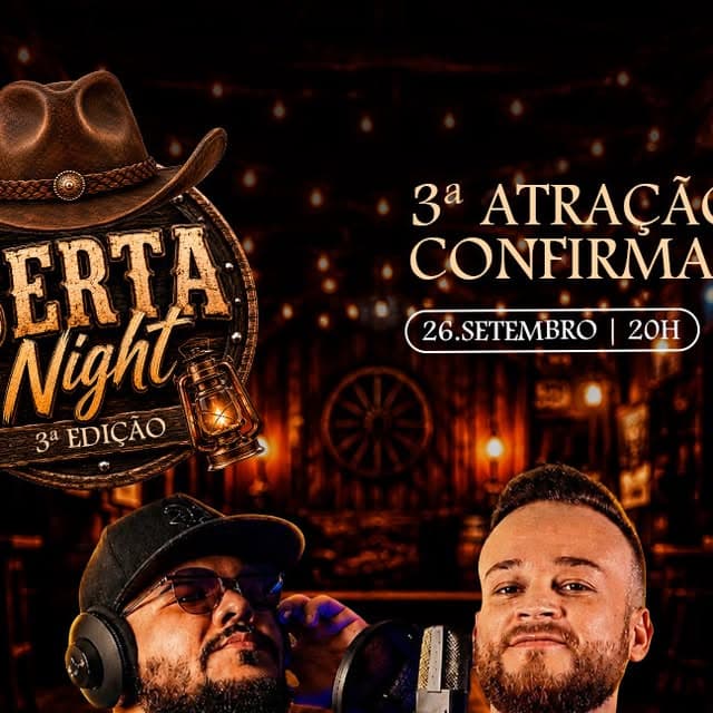 Flyer de Thiago & Fernando