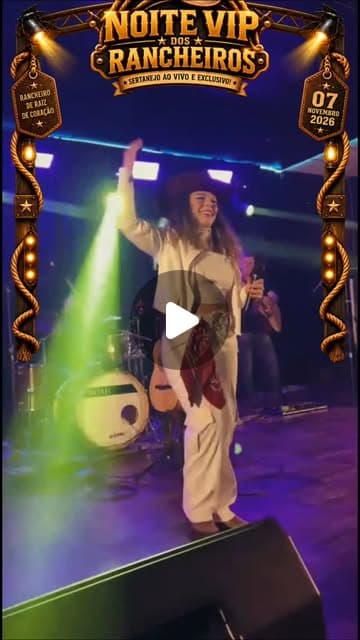 Flyer de Nayara Amaral