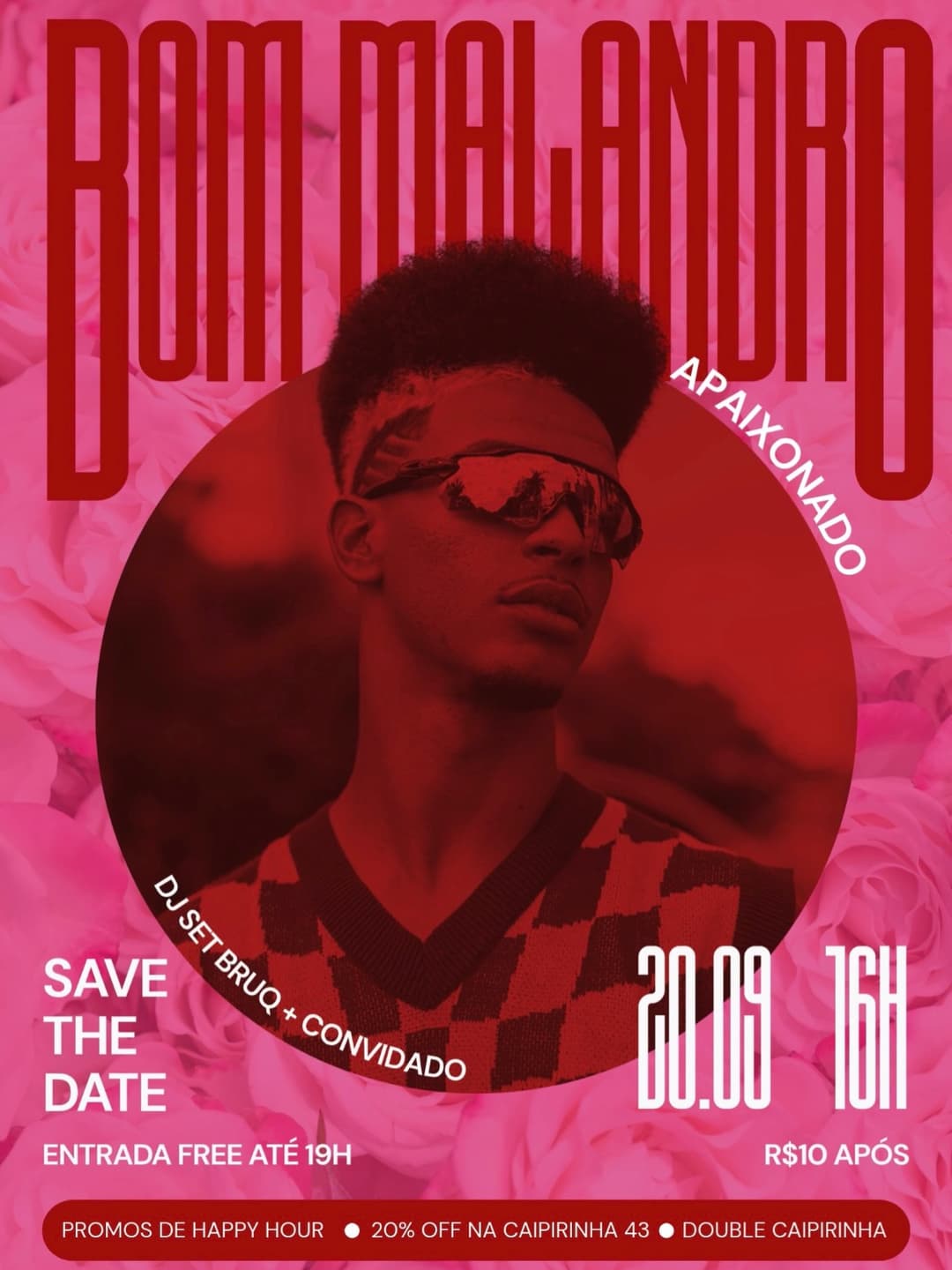 Flyer de DJ Bruq