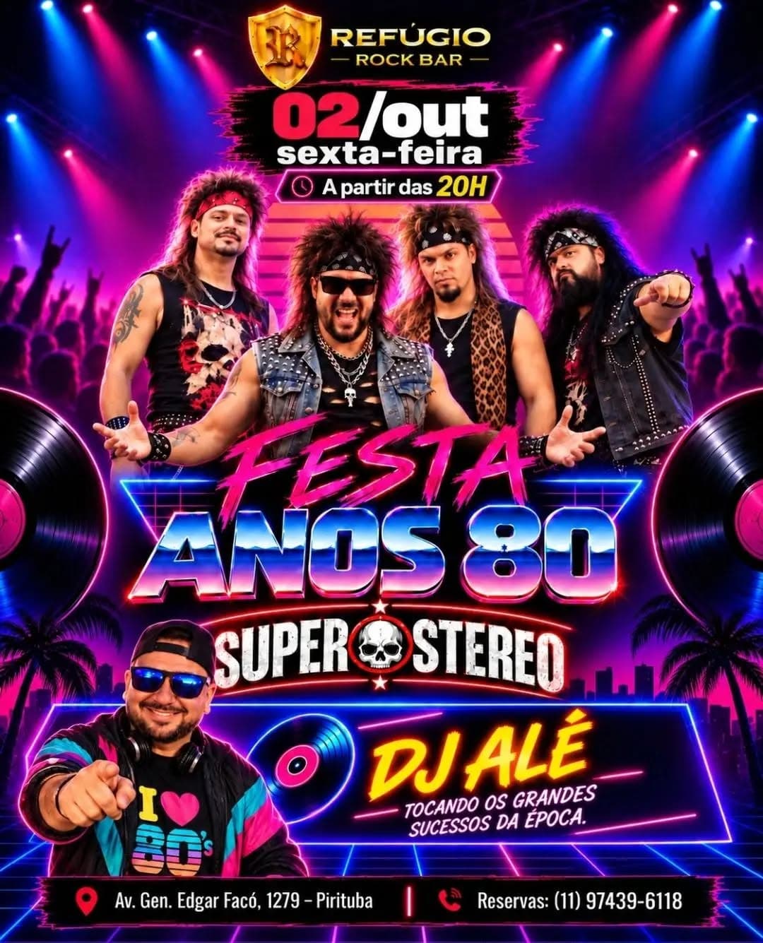 Flyer de DJ ALÊ
