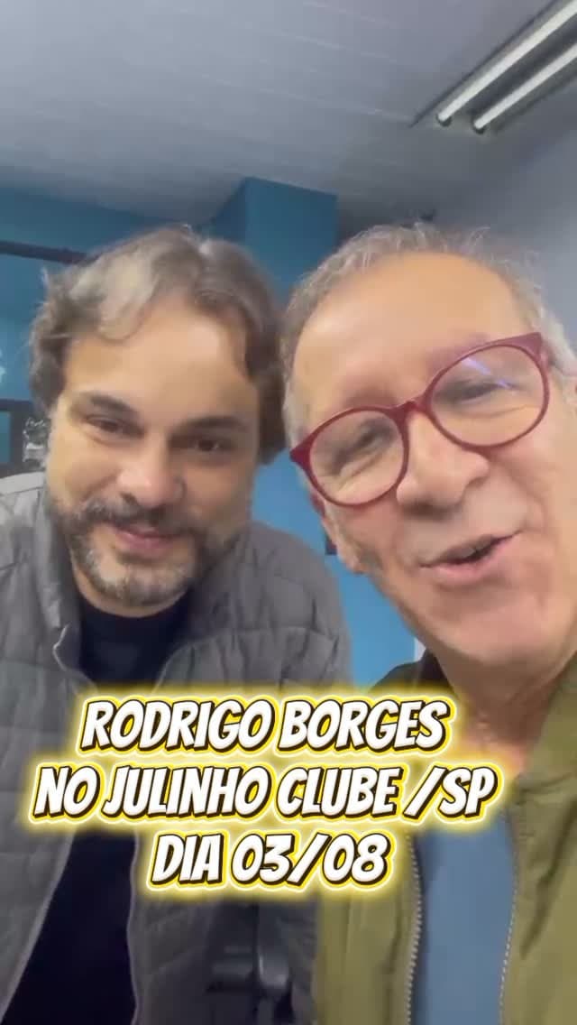 Flyer de Rodrigo Borges, Cacá Lima e Point dos Cowboys