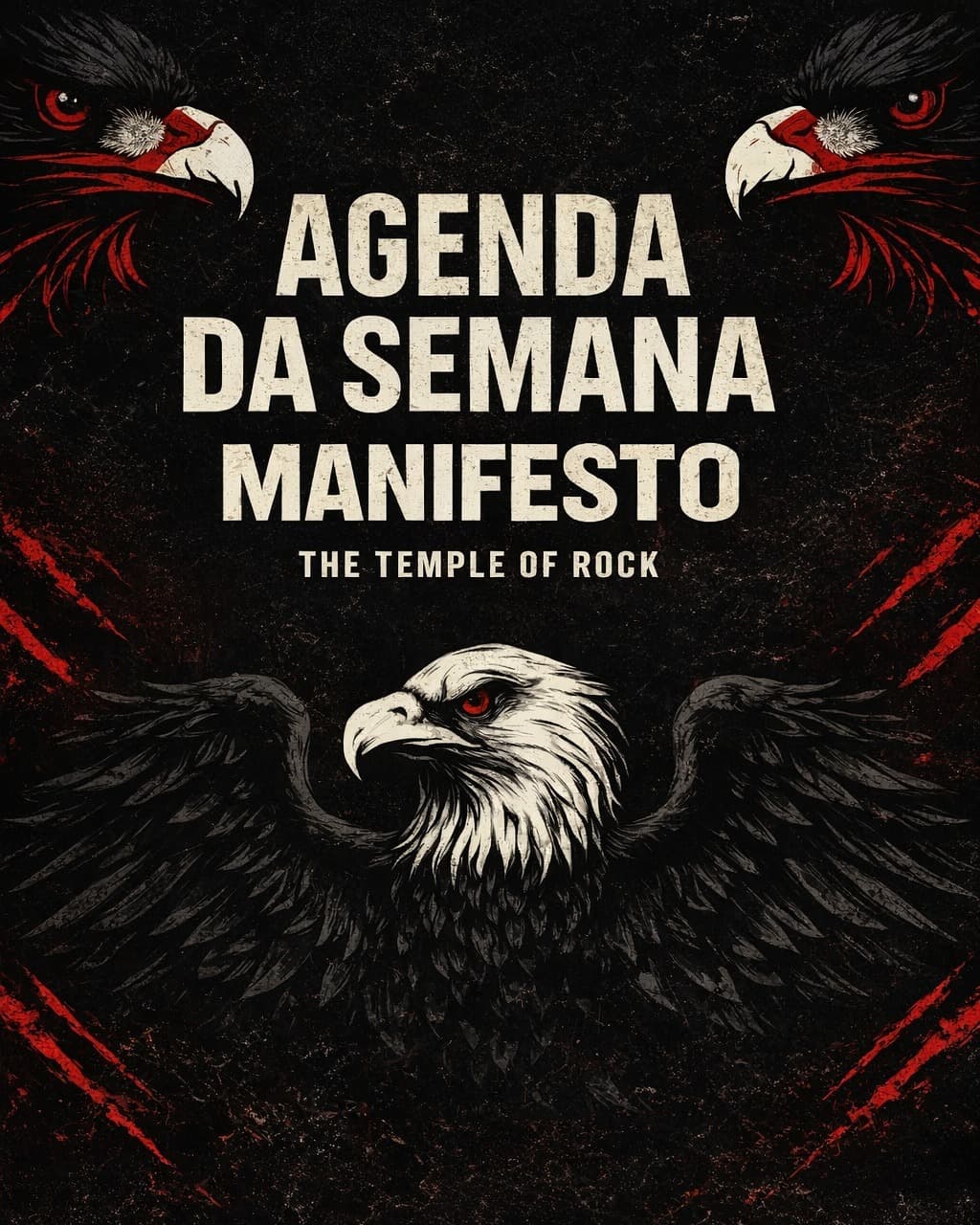 Flyer de The Killers Cover Brasil e mais 3 artistas
