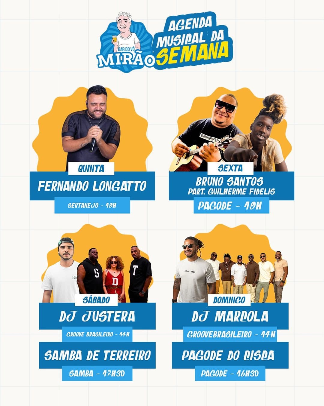Flyer de Guilherme Fidelis