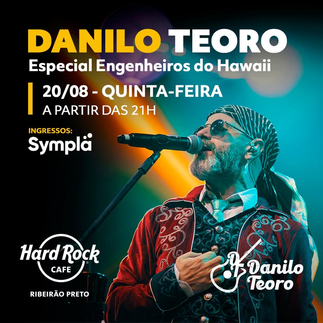 Flyer de Danilo Teoro, Cassius Bonfim e mais 3 artistas